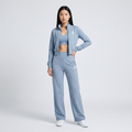 GYMELVA Momentum Track Set Dusty Blue - front