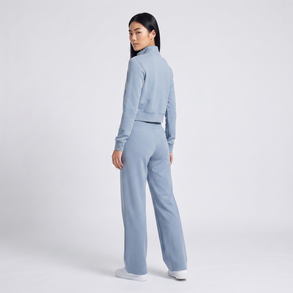 GYMELVA Momentum Track Set Dusty Blue - back