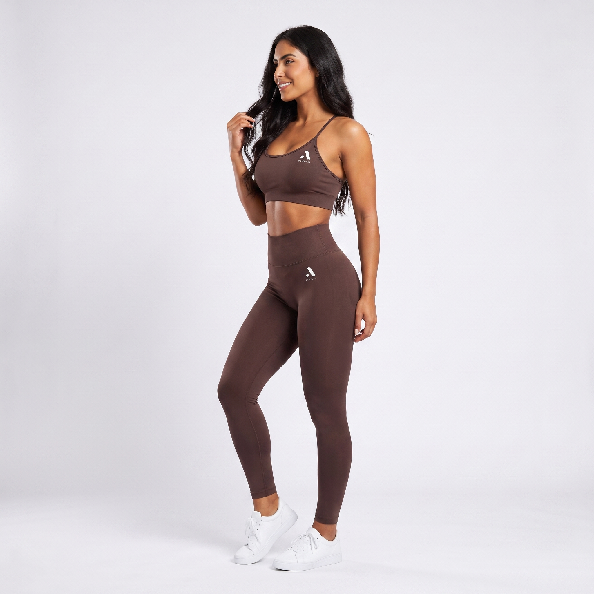 GYMELVA Sculpt Seamless Set Espresso - side